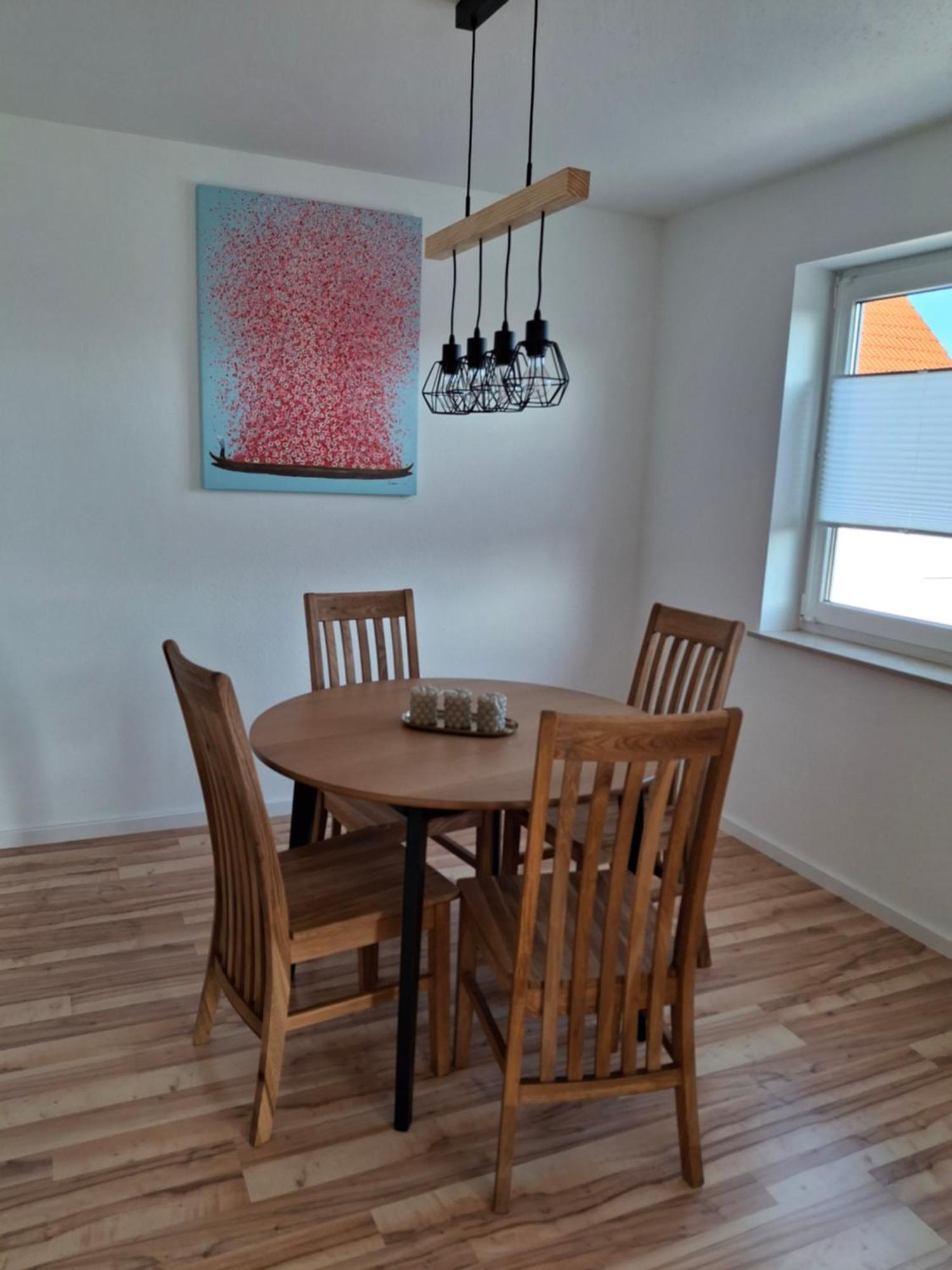 Schoene Wohnung Mit Balkon シュトックアッハ エクステリア 写真